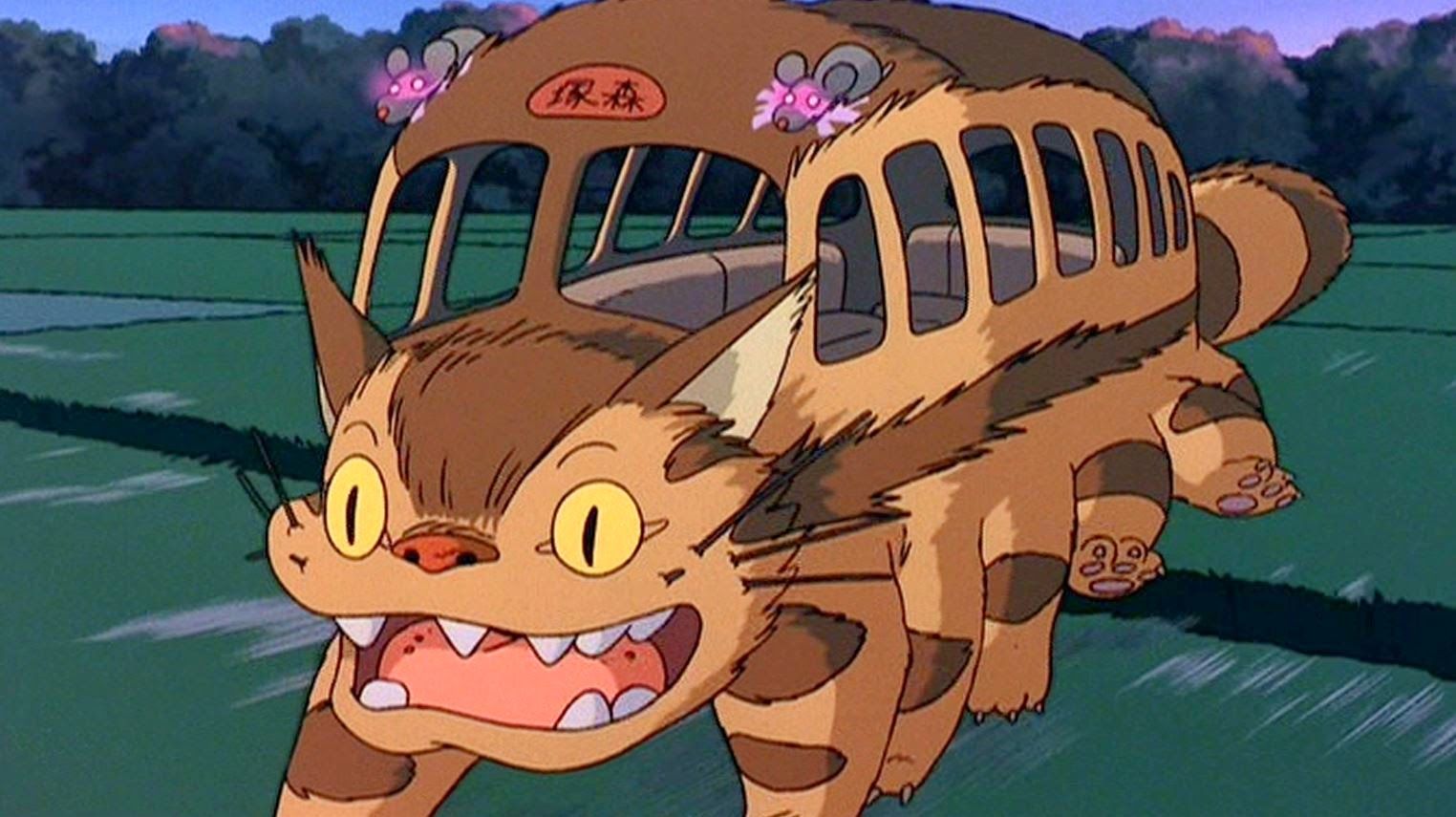 Catbus - My Neighbor Totoro  | 10 Iconic Anime Cats | Zestradar