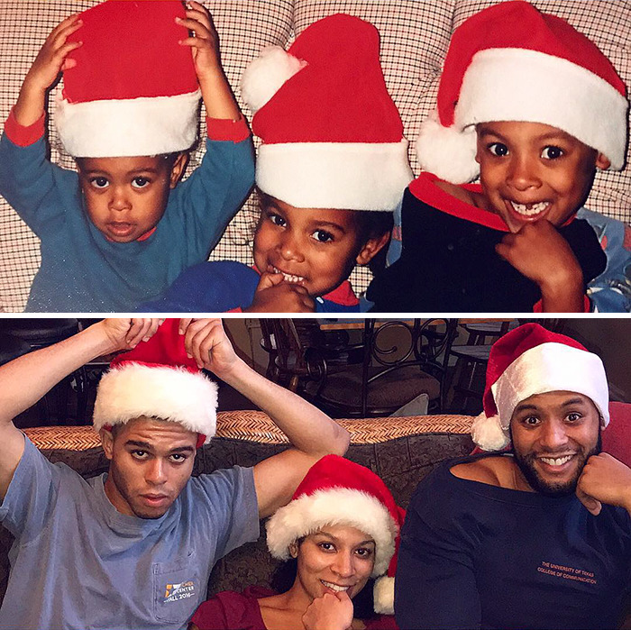 #18 | 20 Hilariously Recreated Childhood Family Photos | Zestradar