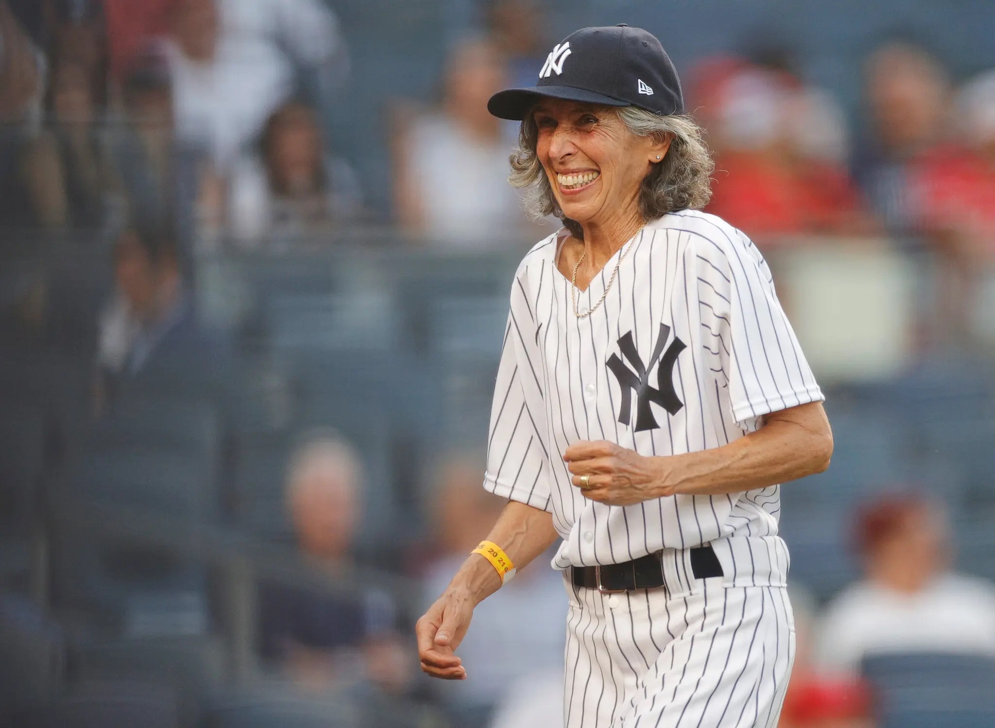 #1 Gwen Goldman | 70-Year Old Woman Finally Becomes Yankee Bat Girl After Being Rejected in 1961 | Zestradar
