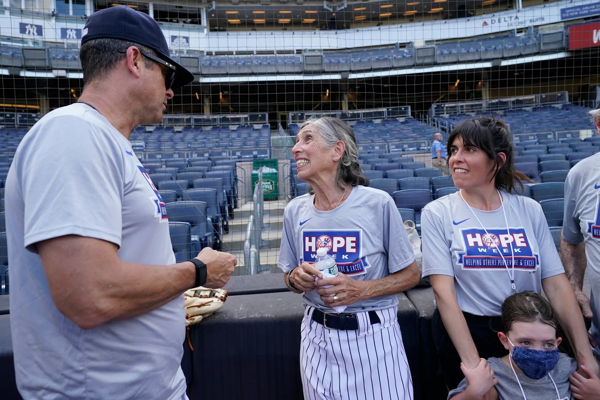 #2 Gwen Goldman | 70-Year Old Woman Finally Becomes Yankee Bat Girl After Being Rejected in 1961 | Zestradar