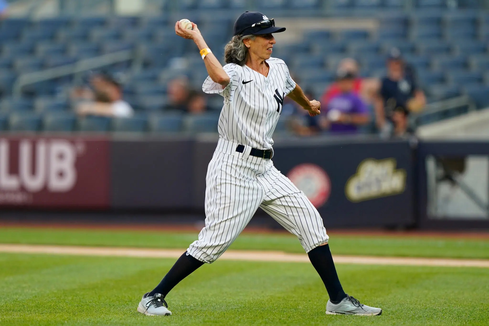 #3 Gwen Goldman | 70-Year Old Woman Finally Becomes Yankee Bat Girl After Being Rejected in 1961 | Zestradar