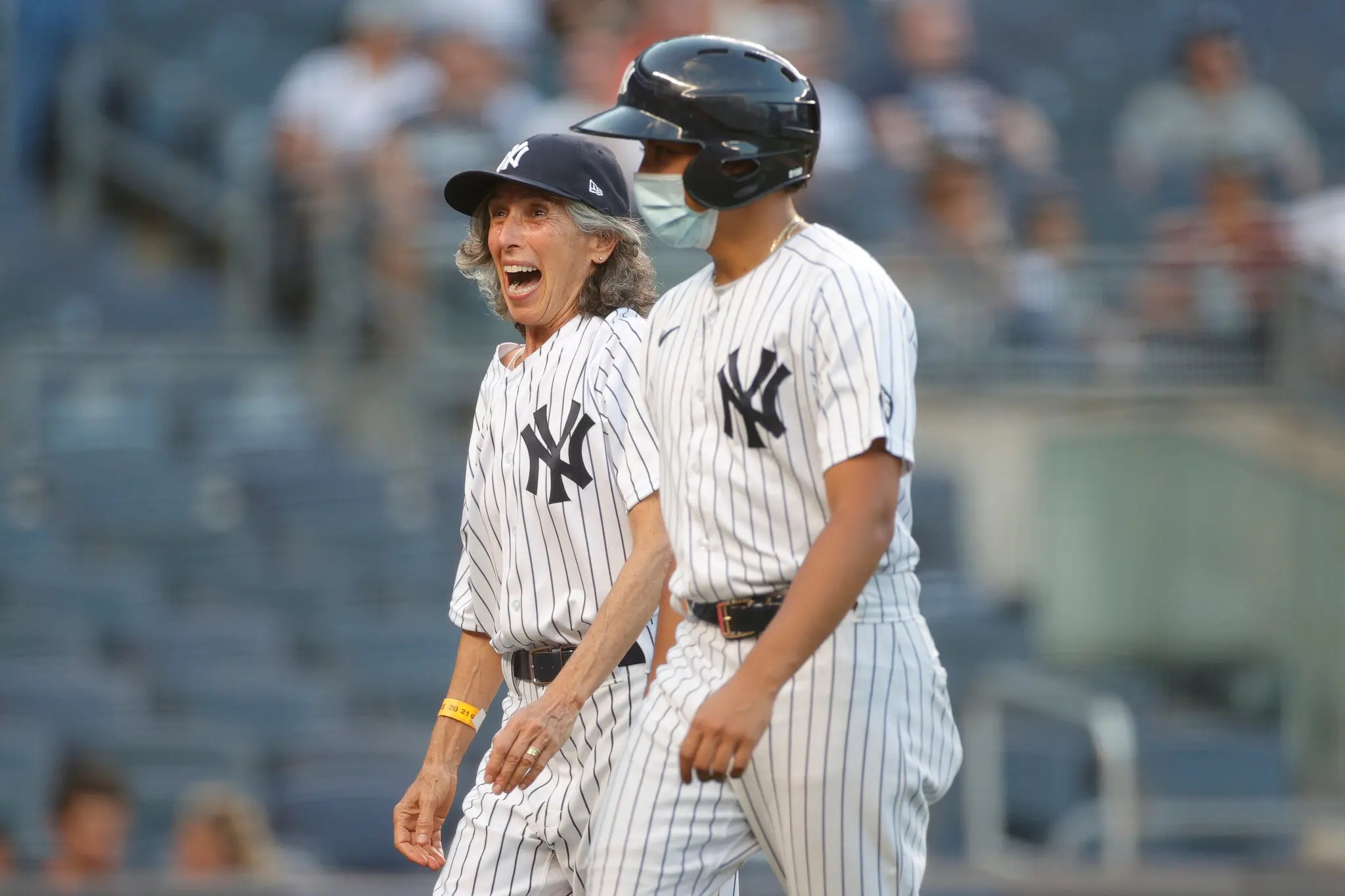 #4 Gwen Goldman | 70-Year Old Woman Finally Becomes Yankee Bat Girl After Being Rejected in 1961 | Zestradar