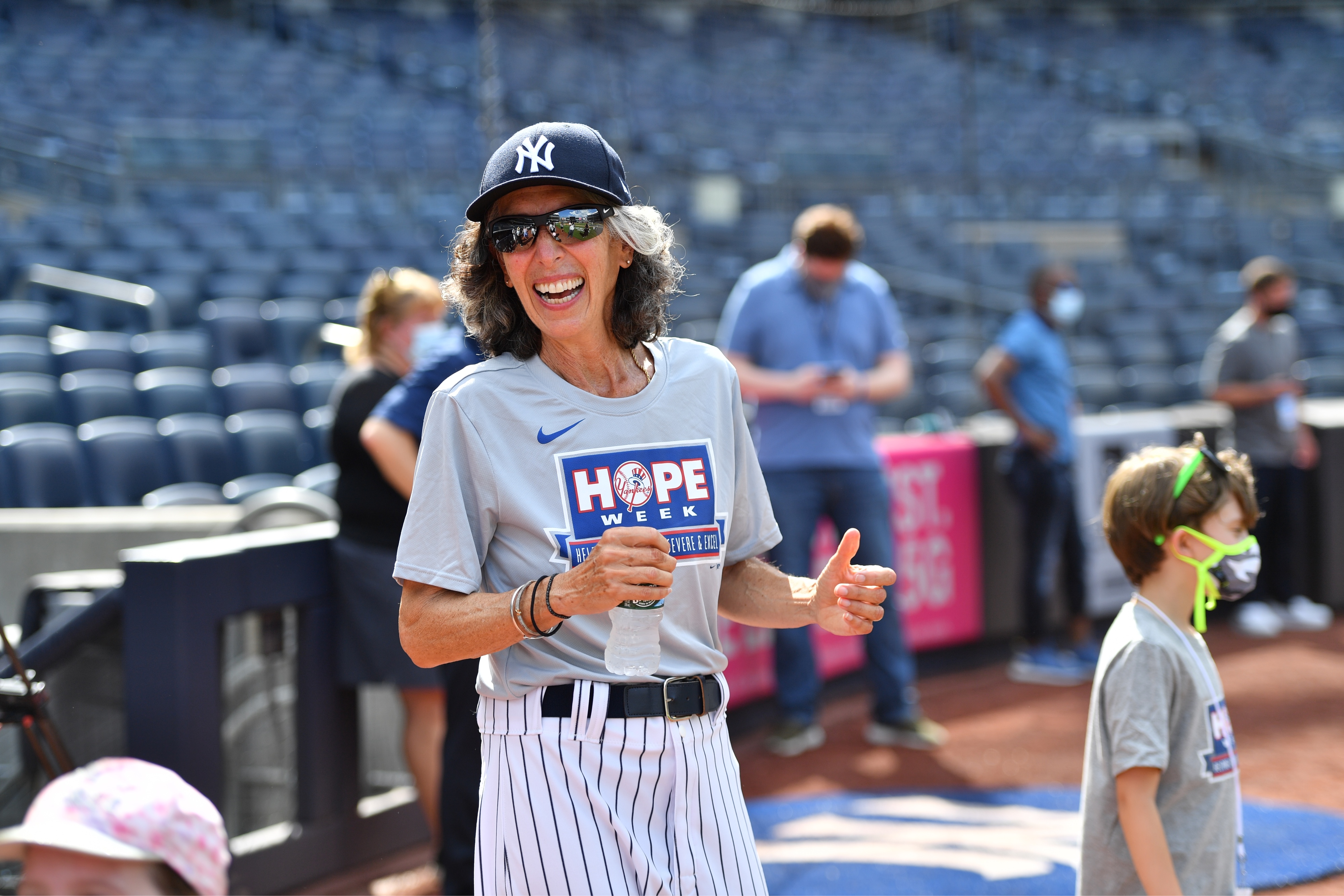 #7 Gwen Goldman | 70-Year Old Woman Finally Becomes Yankee Bat Girl After Being Rejected in 1961 | Zestradar