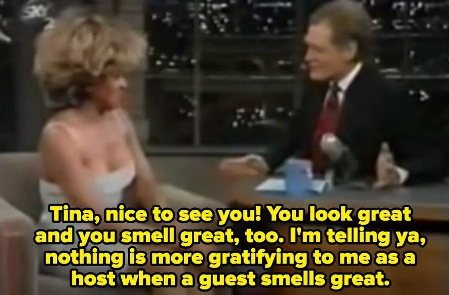 Does David Letterman have a smell kink | 9 Celebrities Who Regretted Going On The Late-Night Talk Shows | Zestradar