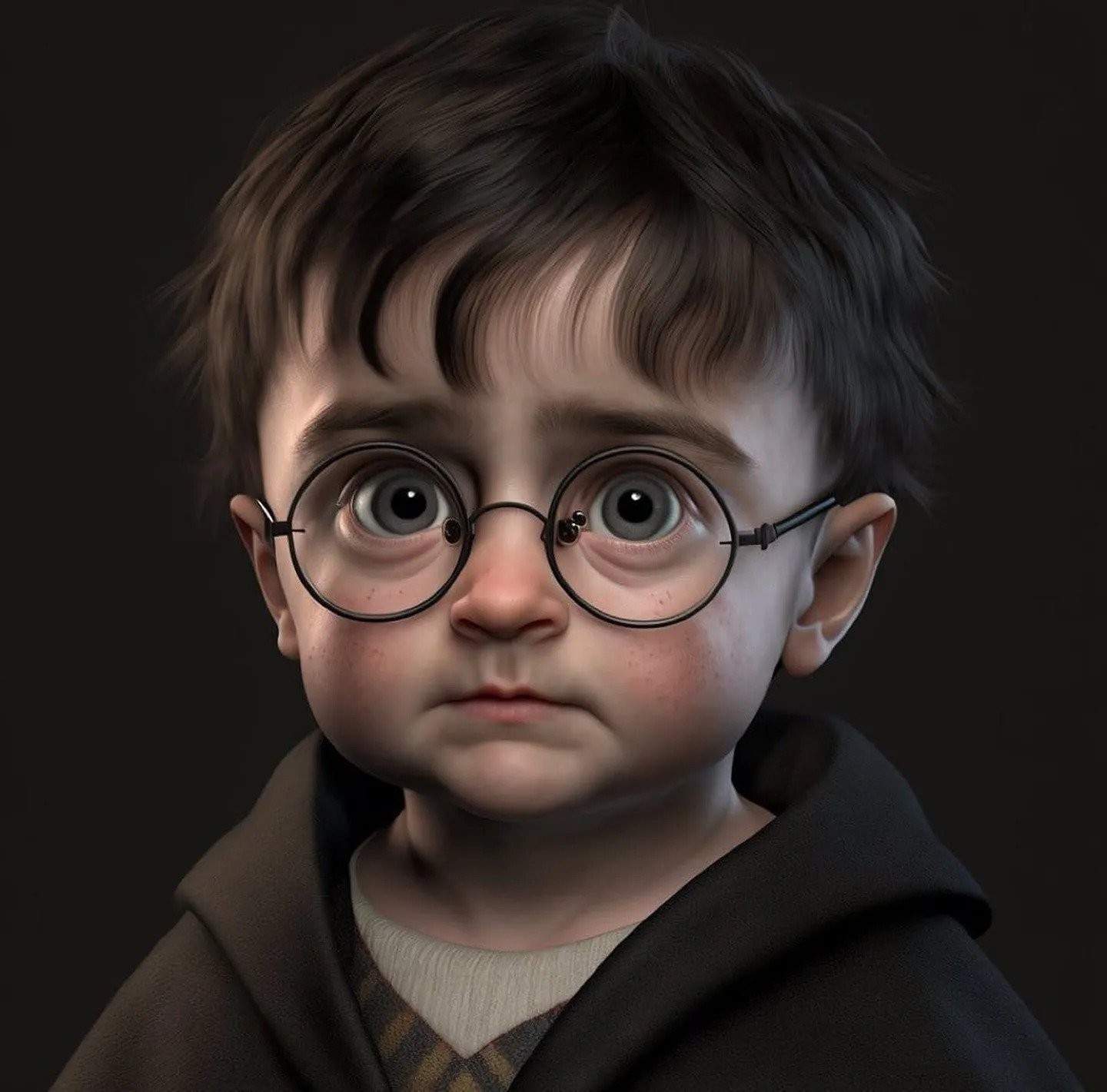 #1 | Нейросеть показала, как бы выглядели персонажи из «Гарри Поттера» в детстве | Zestradar