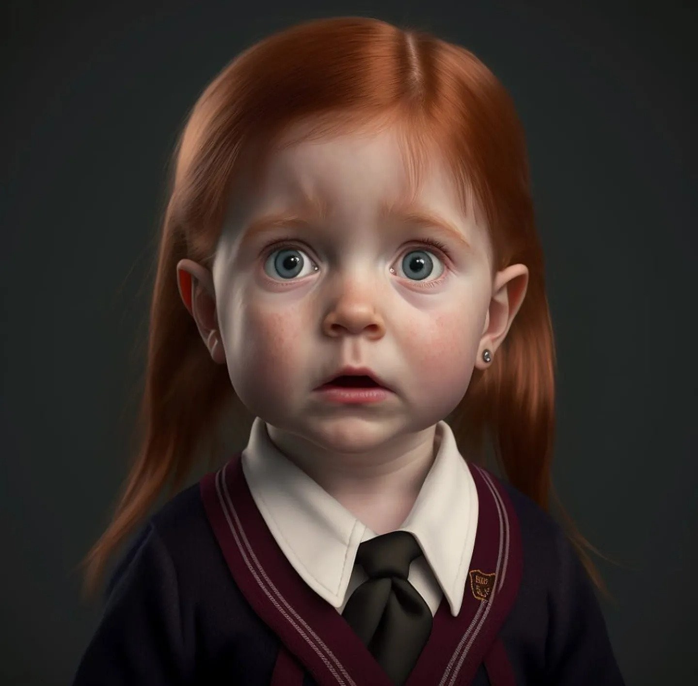 #5 | Нейросеть показала, как бы выглядели персонажи из «Гарри Поттера» в детстве | Zestradar