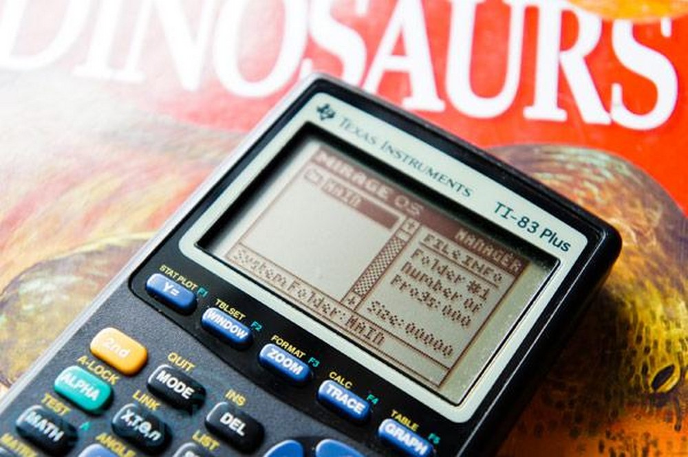 Ti-83 Calculator | 90’s Gadgets That All The Cool Kids Had | Zestradar