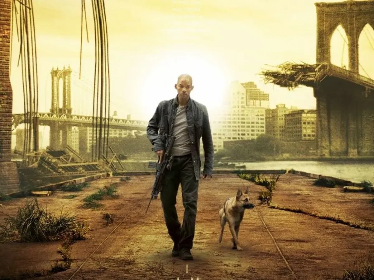 I Am Legend | Top 10 Most Exciting Post-Apocalyptic Movies | Zestradar