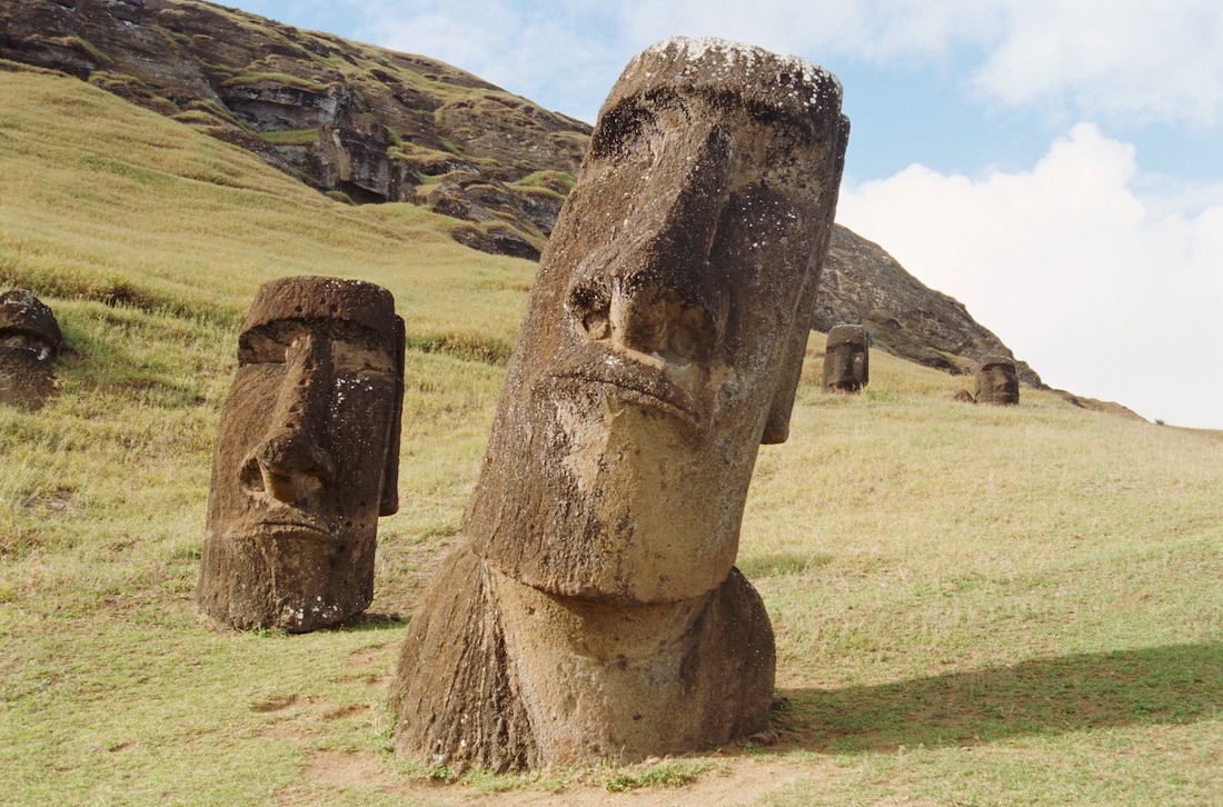 The Moai of Easter Island | 10 Mysterious Archaeological Discoveries Scientists Can’t Figure Out | Zestradar
